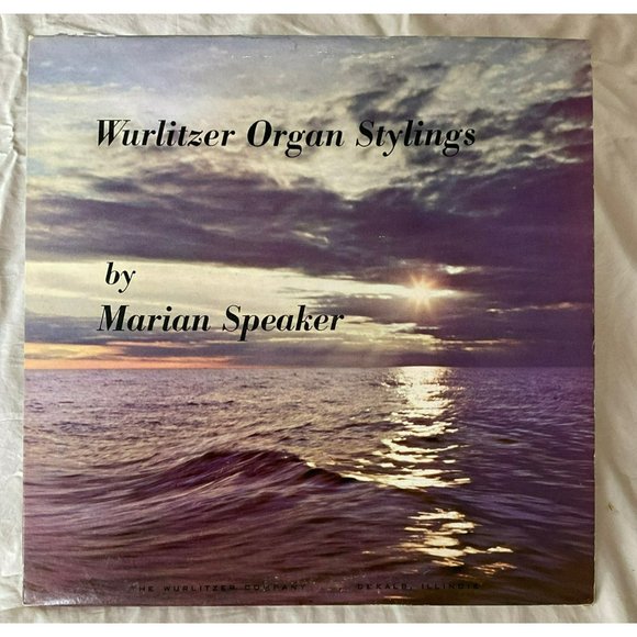 Rite Record Productions Other - Marian Speaker: Wurlitzer Organ Stylings Vintage Vinyl Record